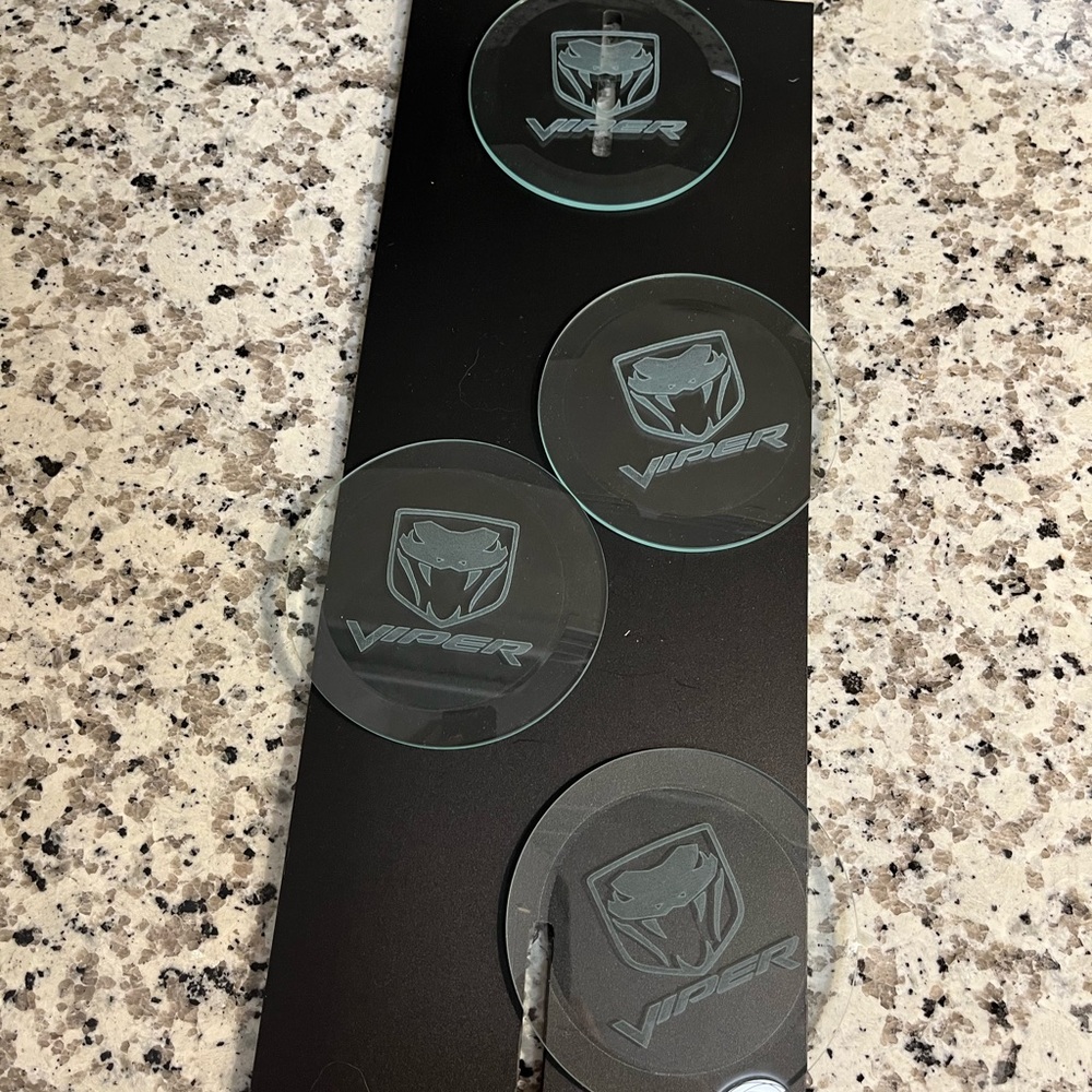 Dodge Viper LazART coaster’s - Picture 5 of 10